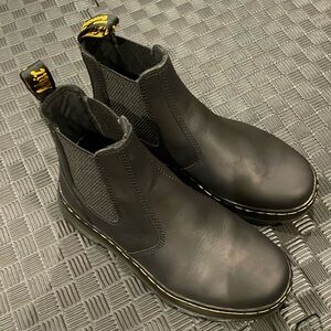 Dr. Martens AirWair Black Rainboots